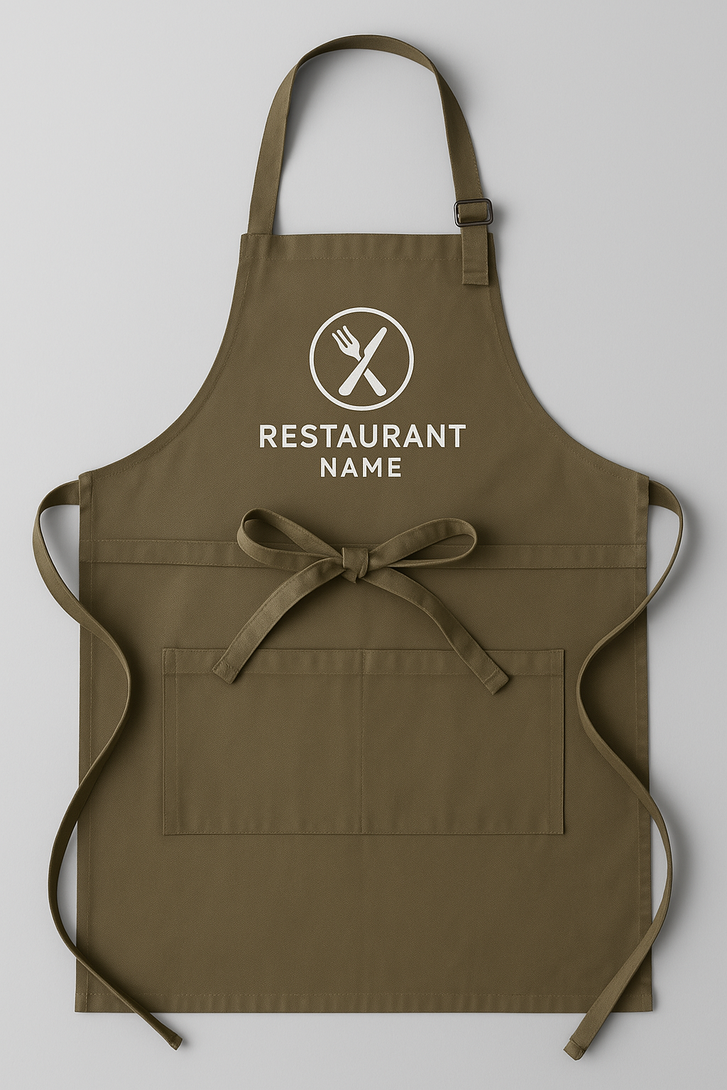 Delantal personalizado para hostelería con logotipo